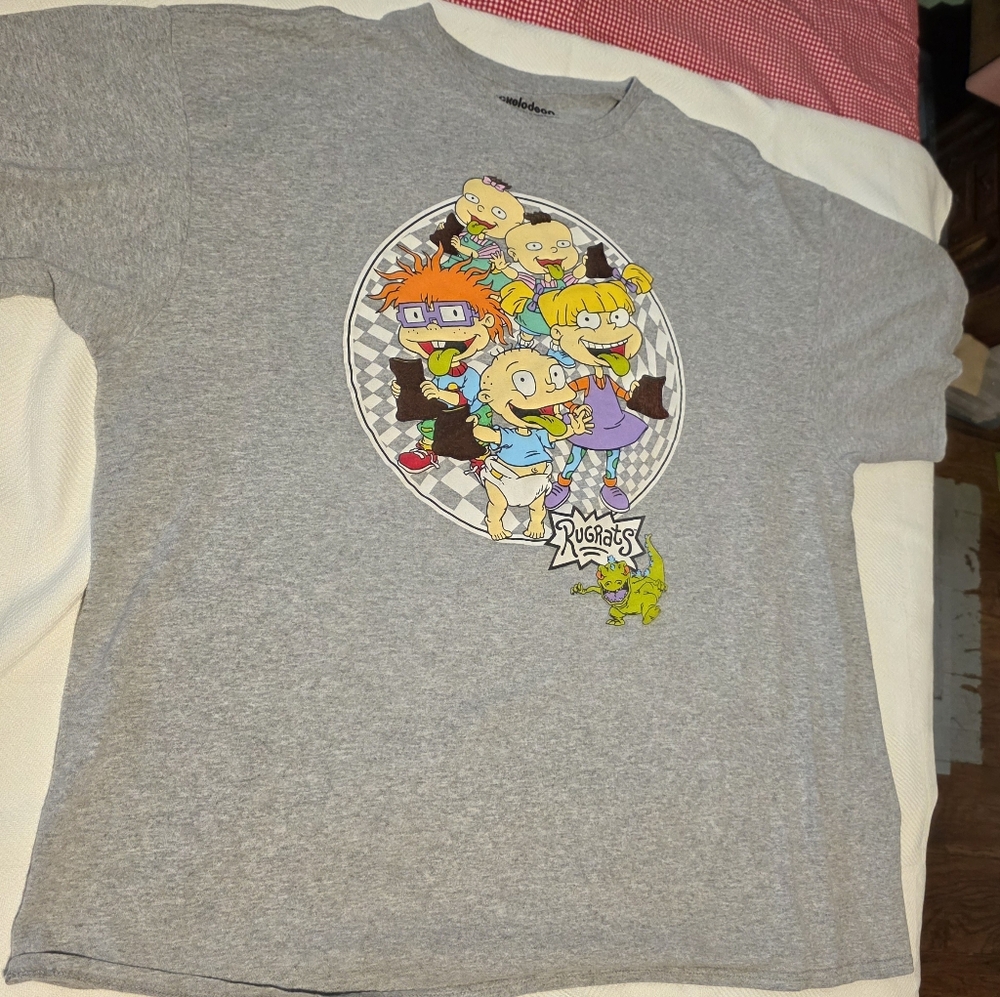 Gray Rugrats Graphic T-Shirt - Picture 2 of 4